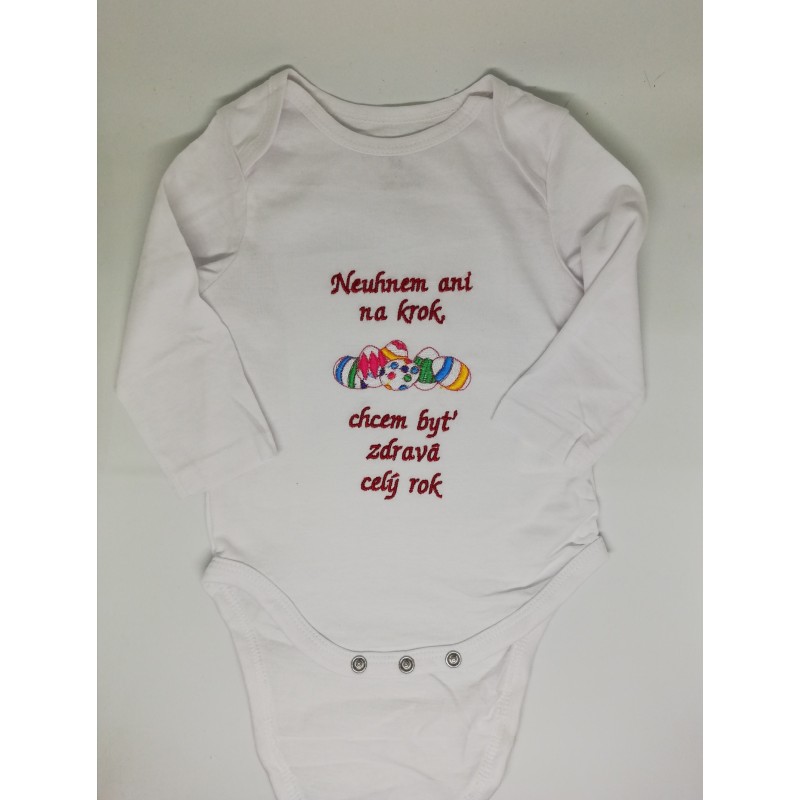 Veľkonočný detský vyšívaný textil