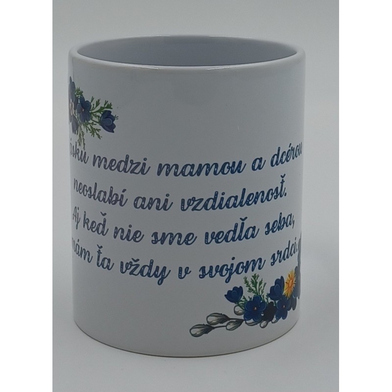 Hrnček s venovaním mame
