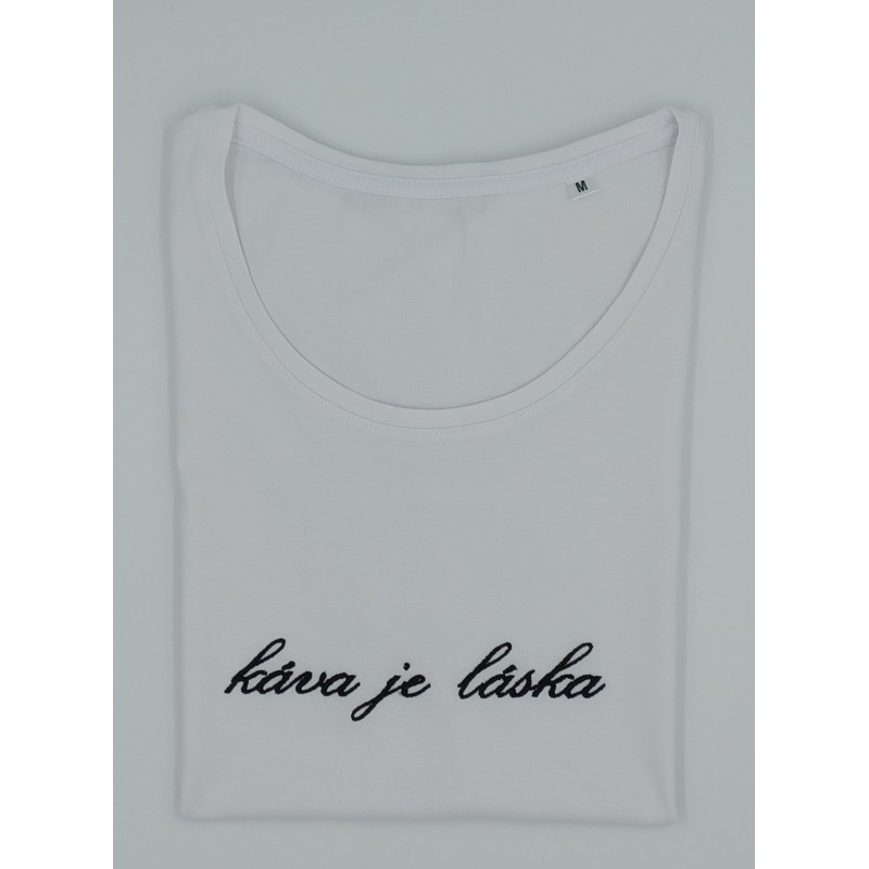 Tričko káva je láska