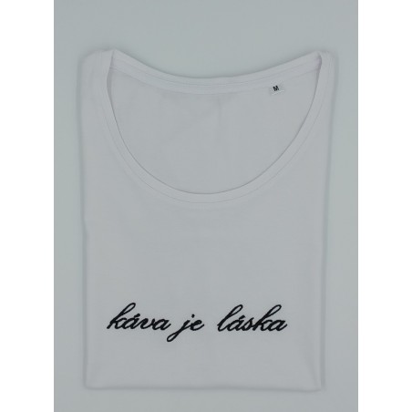 Tričko káva je láska