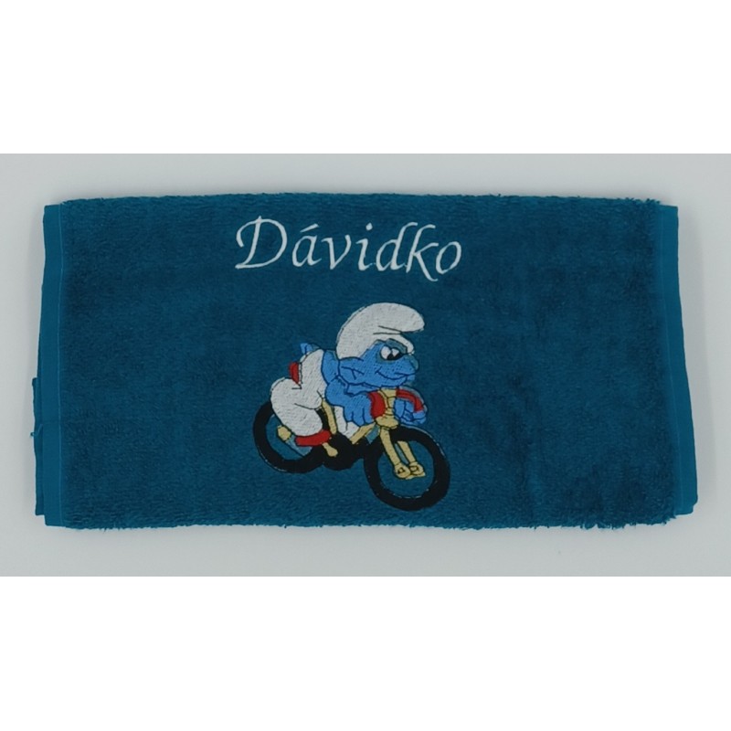 Detský uterák Šmolko