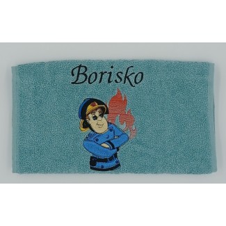 Detský uterák Požiarnik Sam
