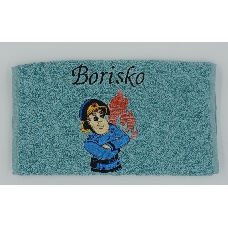 Detský uterák Požiarnik Sam