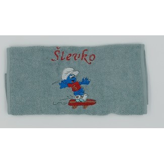 Detský uterák Šmolko