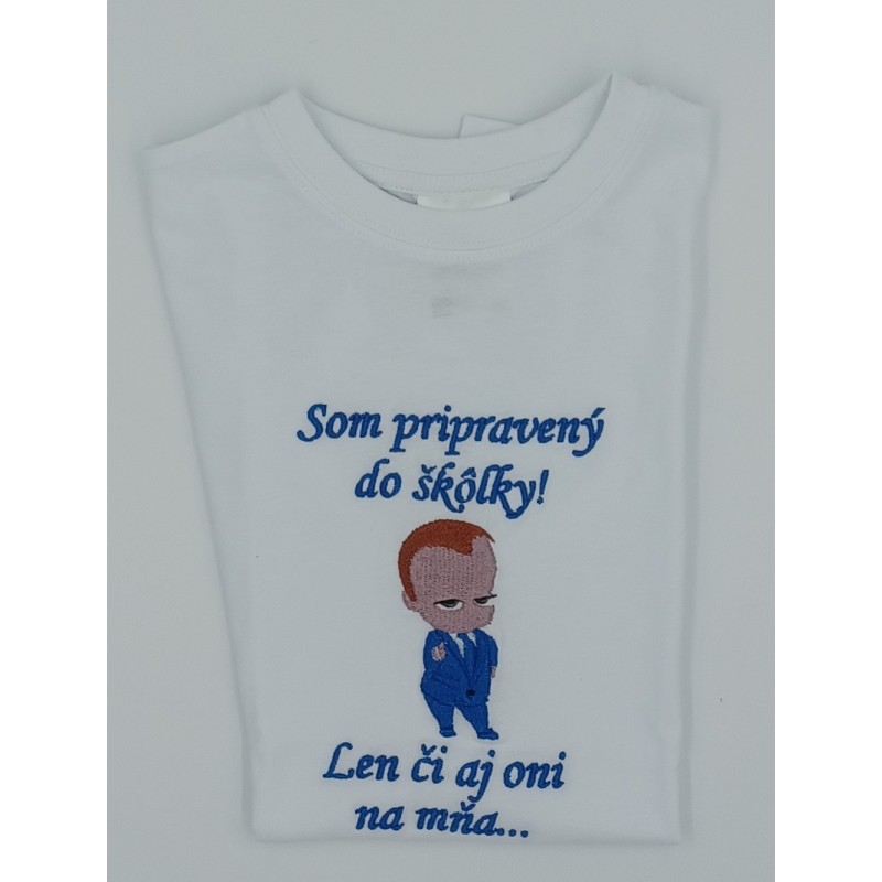 Tričko pripravený do škôlky