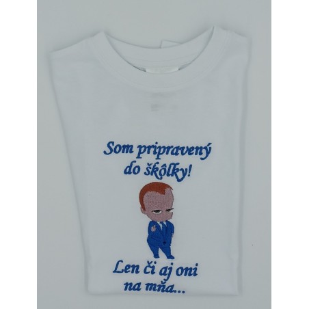 Tričko pripravený do škôlky