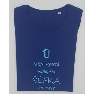 Vyšívané tričko so šípkou
