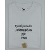 Vyšívané tričko s motívom piva