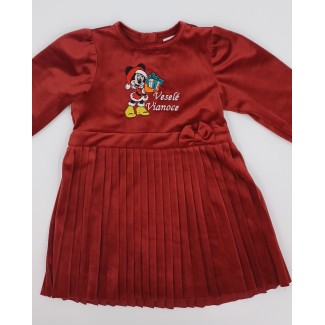 Detské vyšívané šaty Minnie