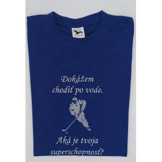Vyšívané tričko pre hokejistu