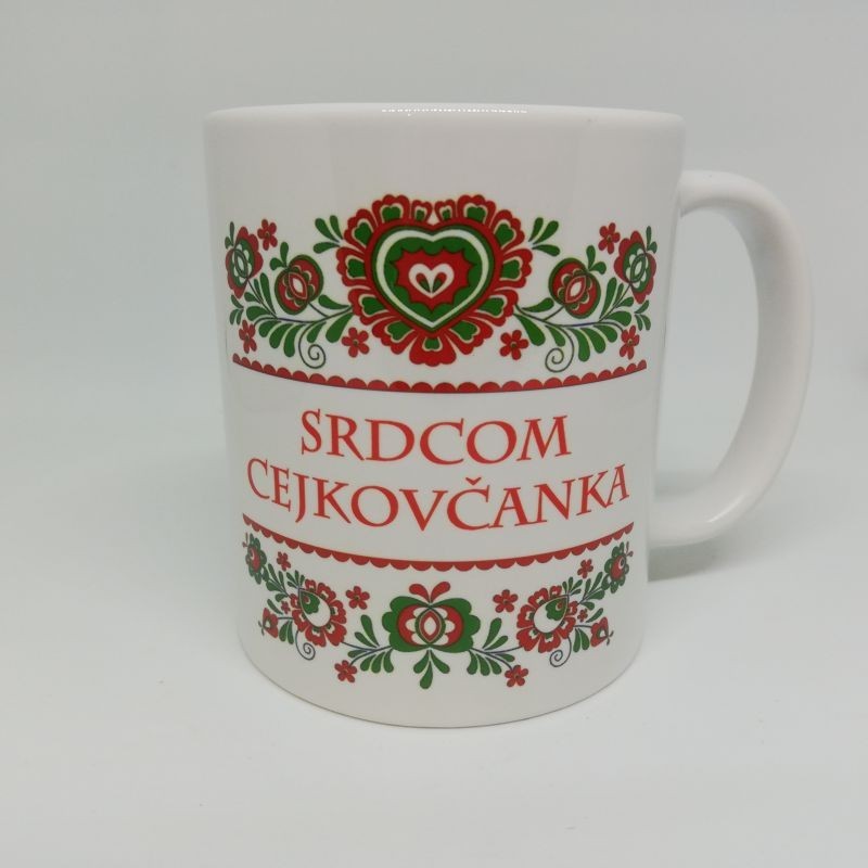 Hrnček - srdcom cejkovčanka