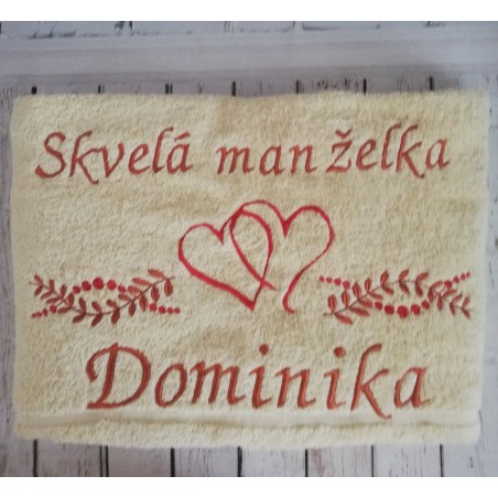 Osuška skvelá manželka