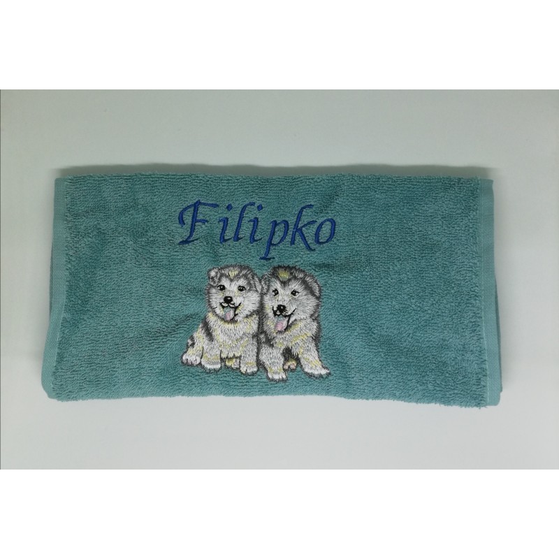 Detský uterák - psíkovia