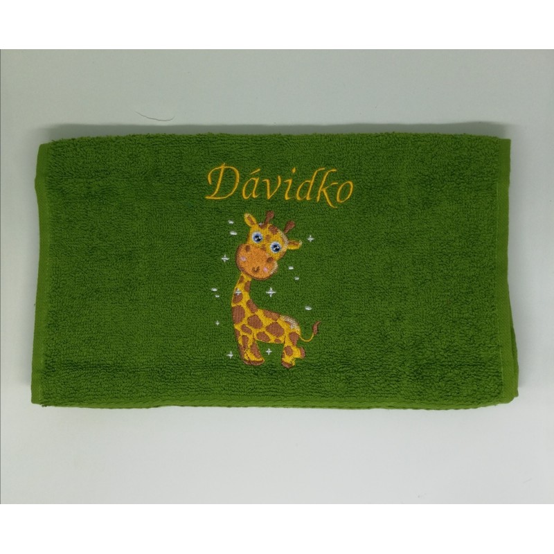 Detský uterák žirafka