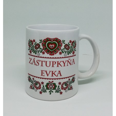 Hrnček zástupkyňa Evka