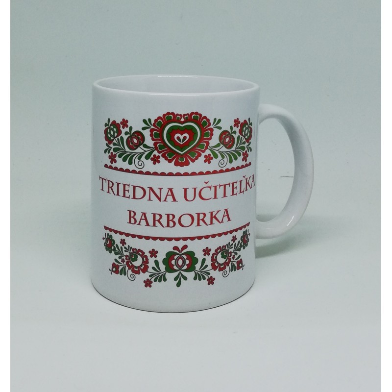 Hrnček triedna učiteľka