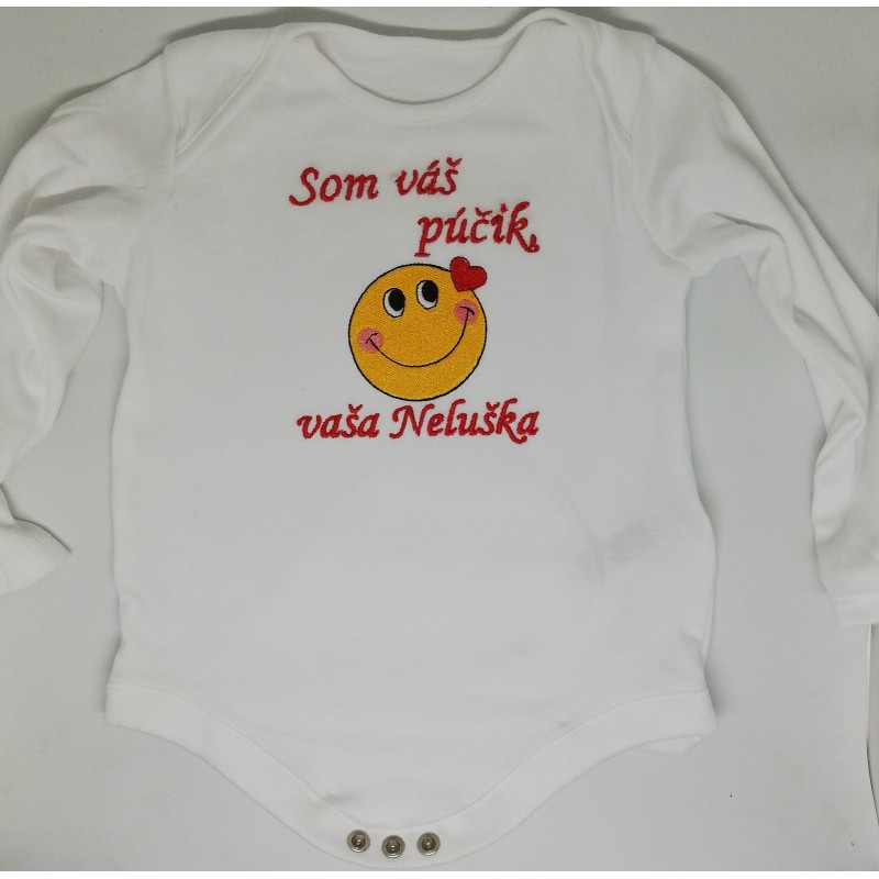 Detský textil smajlík