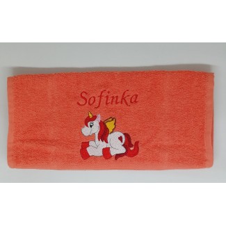 Detský uterák jednorožec