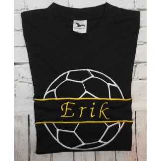 Tričko s futbalkou a menom