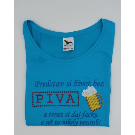 Tričko s motívom piva