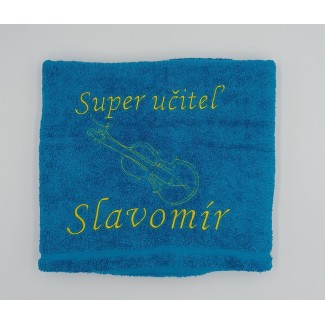 Osuška s motívom huslí