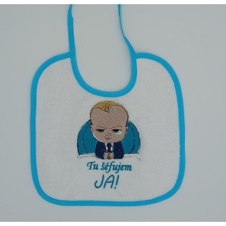 Podbradník s motívom šéfa
