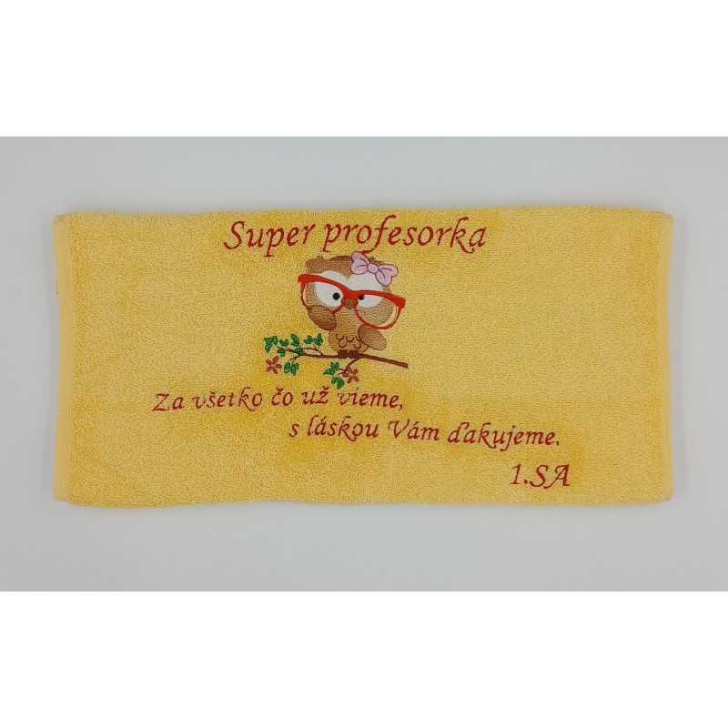 Uterák s motívom sovy