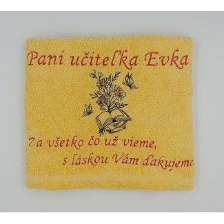 Osuška s motívom knihy