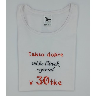 Tričko 30tka